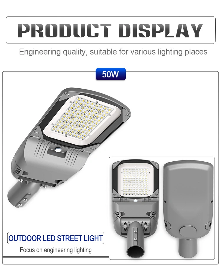 New Design 5years Warranty 50W 100W 150W 200W 300W Best Smart 60W LED Street Light