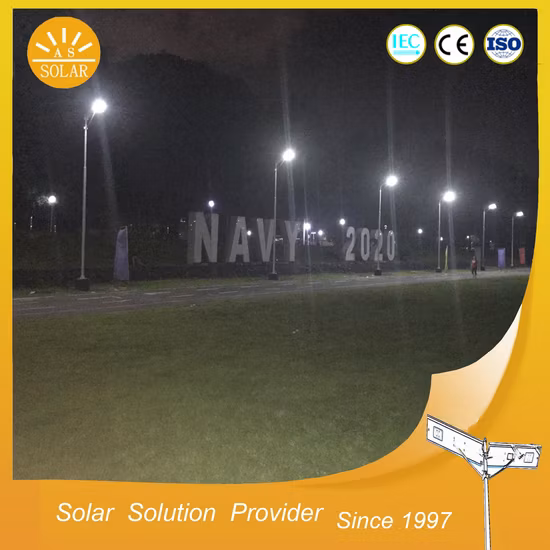 Outdoor 60 Watt Integrated Intelligent IP67 Streetlight Lamp 60W Smart Motion Sensor All in One Solar LED Street Light