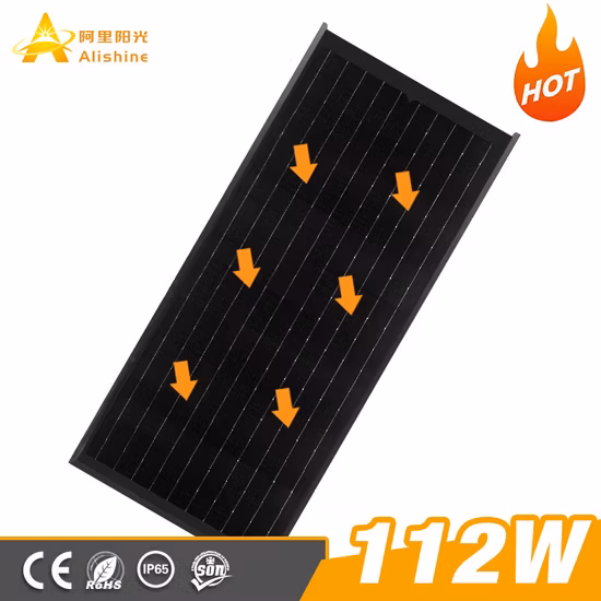 High Power Outdoor Waterproof Aluminum Integrated All in One Smart Sensor Solar LED Street Light