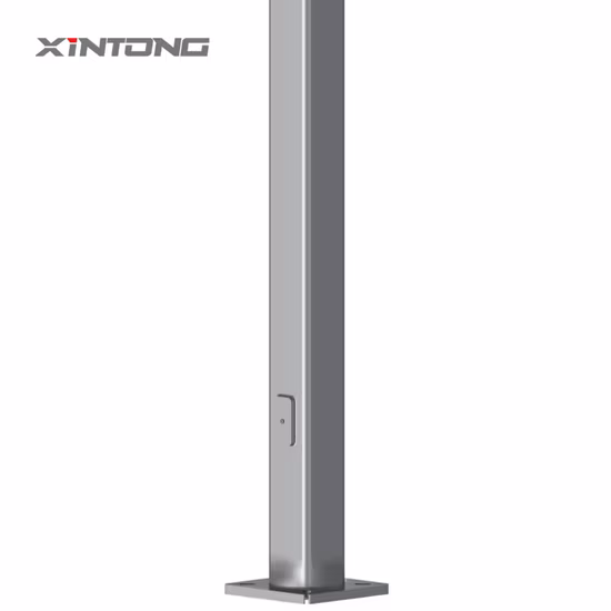 10m IP65 CE Hot DIP HDG Galvanized Conical Octagonal Q235 Q355 S235jr Gr. 65 Steel Metal Outdoor LED Solar Street Light High Mast Lamp Lighting Pole
