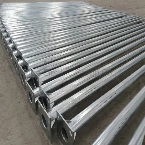 30m Galvanized Steel LED Lamp High Mast Stadium Post Street Light Pole
